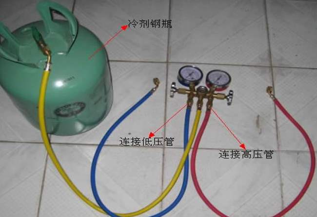 空调加氟压力